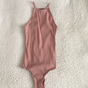 Light pink cami- top bodysuit